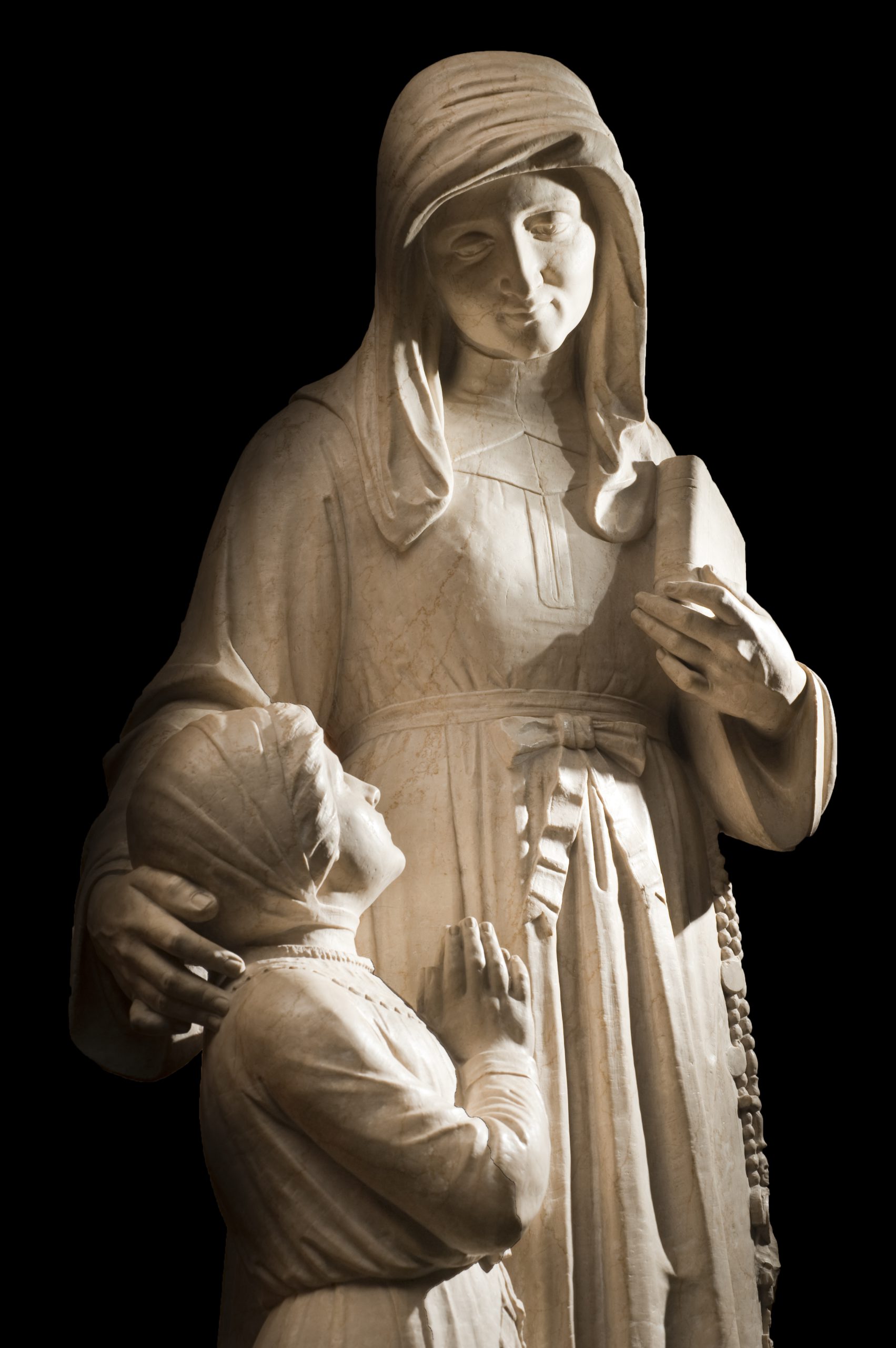 Saint Louise de Marillac statue.